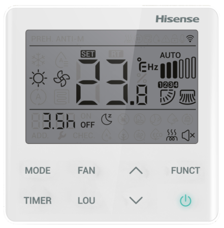 Инверторная сплит-система канального типа серии HEAVY EU DC INVERTER Wi-Fi ADT-12UX4RBL8/AUW-12U4RS8 WI-FI (комплект)